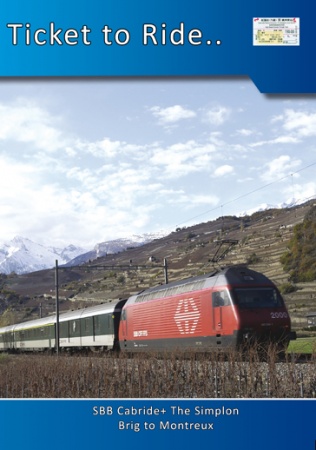 TTR094 SBB Cabride+ The Simplon Brig to Montreux